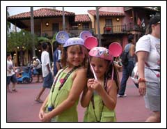 Butter Bean and Hunny Bunny at Disney